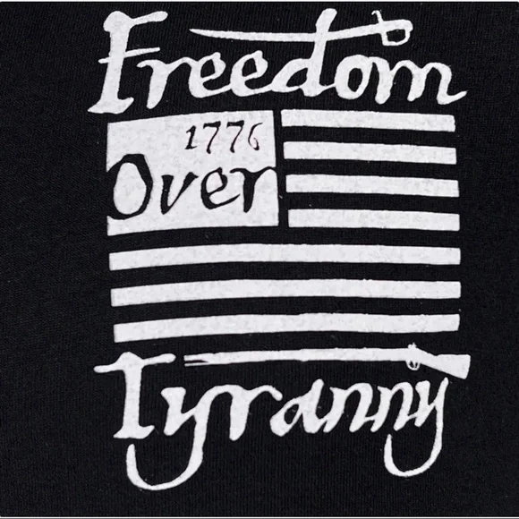 Howitzer Style Men's T-Shirt Over Tyranny Military Grunt MFG - Picture 7 of 10